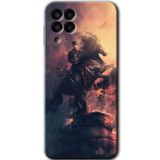 MRCİLETİSİMmrc-34346 Atatürk Portre Kılıf Baskılı Kapak Tam Ekran Koruyucu Samsung Galaxy M33 ile uyumlu