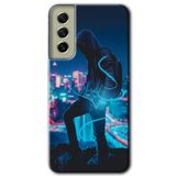 MRCİLETİSİMmrc-37439 Spill Boy Kılıf Baskılı Kapak Tam Ekran Koruyucu Samsung Galaxy S21 FE ile uyumlu