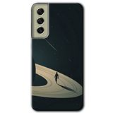 MRCİLETİSİMmrc-37459 Space Planet Kılıf Baskılı Kapak Tam Ekran Koruyucu Samsung Galaxy S21 FE ile uyumlu