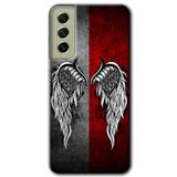 MRCİLETİSİMmrc-37472 Lucifer Kılıf Baskılı Kapak Tam Ekran Koruyucu Samsung Galaxy S21 FE ile uyumlu