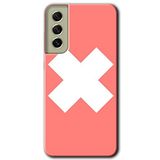 MRCİLETİSİMmrc-37660 Close Kılıf Baskılı Kapak Tam Ekran Koruyucu Samsung Galaxy S21 FE ile uyumlu