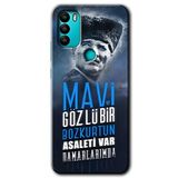MRCİLETİSİMmrc-38934 Bozkurt Atatürk Kılıf HD Desen Baskılı Arka Kapak General Mobile GM 21 Plus ile uyumlu