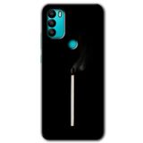 MRCİLETİSİMmrc-39042 Sönmüş Kibrit Kılıf HD Desen Baskılı Arka Kapak General Mobile GM 21 Plus ile uyumlu