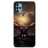MRCİLETİSİMmrc-39072 Wings of Power Kılıf HD Desen Baskılı Arka Kapak General Mobile GM 21 Pro ile uyumlu