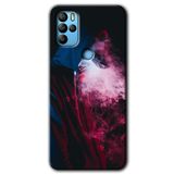 MRCİLETİSİMmrc-39338 Smoke Kılıf HD Desen Baskılı Arka Kapak General Mobile GM 21 Pro ile uyumlu