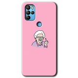 MRCİLETİSİMmrc-39475 Bad Grandmother Kılıf HD Desen Baskılı Arka Kapak General Mobile GM 21 Pro ile uyumlu