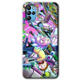 MRCİLETİSİMmrc-39492 Graffiti Çizgi Film Kılıf HD Desen Baskılı Arka Kapak General Mobile GM 21 Pro ile uyumlu