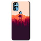 MRCİLETİSİMmrc-39596 Gözlem Kulesi Kılıf HD Desen Baskılı Arka Kapak General Mobile GM 21 Pro ile uyumlu