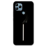 MRCİLETİSİMmrc-40142 Sönmüş Kibrit Kılıf HD Desen Baskılı Arka Kapak General Mobile GM 21 ile uyumlu
