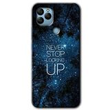 MRCİLETİSİMmrc-40252 Stars Wallpaper Kılıf HD Desen Baskılı Arka Kapak General Mobile GM 22 Plus ile uyumlu