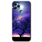 MRCİLETİSİMmrc-40329 Uzay Silüet Kılıf HD Desen Baskılı Arka Kapak General Mobile GM 22 Plus ile uyumlu