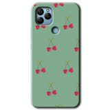 MRCİLETİSİMmrc-40370 Kiraz Berry Kılıf HD Desen Baskılı Arka Kapak General Mobile GM 22 Plus ile uyumlu