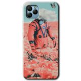 MRCİLETİSİMmrc-40397 Uzay Bahçesi Kılıf HD Desen Baskılı Arka Kapak General Mobile GM 22 Plus ile uyumlu