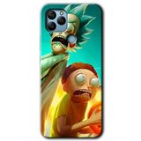MRCİLETİSİMmrc-40607 Rick Morty Kılıf HD Desen Baskılı Arka Kapak General Mobile GM 22 Plus ile uyumlu