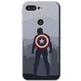MRCİLETİSİMmrc-42608 Captain Avenger Kılıf HD Desen Baskılı Arka Kapak General Mobile GM 9 Pro ile uyumlu