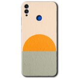 MRCİLETİSİMmrc-44236 Color Wall Kılıf HD Desen Baskılı Arka Kapak + Temperli Cam Honor 8c ile uyumlu