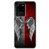 MRCİLETİSİMmrc-4472 Lucifer Kılıf HD Desen Baskılı Arka Kapak Samsung Galaxy S20 Ultra ile uyumlu