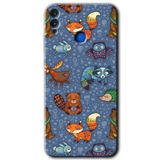 MRCİLETİSİMmrc-44769 Animals Funny Kılıf HD Desen Baskılı Arka Kapak Honor 8c ile uyumlu