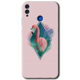 MRCİLETİSİMmrc-44923 Flamingo Kılıf HD Desen Baskılı Arka Kapak Honor 8c ile uyumlu