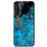 MRCİLETİSİMmrc-54514 Klas Mermer Kılıf HD Desen Baskılı Arka Kapak Huawei P Smart 2021 ile uyumlu