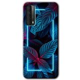 MRCİLETİSİMmrc-54601 Mekanik Yaprak 4 Kılıf HD Desen Baskılı Arka Kapak Huawei P Smart 2021 ile uyumlu