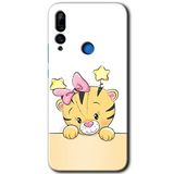 MRCİLETİSİMmrc-55704 Sevimli Kedi Kılıf HD Desen Baskılı Arka Kapak Huawei P Smart Z ile uyumlu