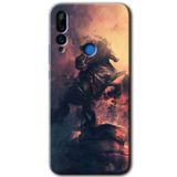 MRCİLETİSİMmrc-55796 Atatürk Portre Kılıf HD Desen Baskılı Arka Kapak Huawei P Smart Z ile uyumlu