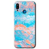 MRCİLETİSİMmrc-56749 Bubbles 1 Kılıf HD Desen Baskılı Arka Kapak Huawei P20 Lite ile uyumlu