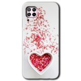 MRCİLETİSİMmrc-59391 Kalpli Şekerleme Kılıf HD Desen Baskılı Arka Kapak Huawei P40 Lite ile uyumlu