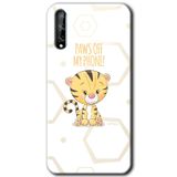 MRCİLETİSİMmrc-65606 Sevimli Kedi 1 Kılıf HD Desen Baskılı Arka Kapak Huawei Y8P ile uyumlu