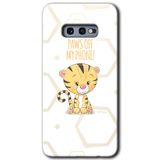 MRCİLETİSİMmrc-706 Sevimli Kedi 1 Kılıf HD Desen Baskılı Arka Kapak Samsung Galaxy S10e ile uyumlu