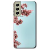 MRCİLETİSİMmrc-7148 Japon Çiçeği Kılıf HD Desen Baskılı Arka Kapak Samsung Galaxy S21 FE ile uyumlu