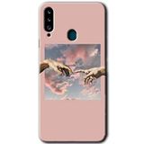 MRCİLETİSİMmrc-75463 Tutunamayanlar Kılıf HD Baskılı Desen Hayalet Cam Yandan Görünmez Samsung Galaxy A20s ile uyumlu