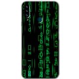 MRCİLETİSİMmrc-75842 Matrix Kılıf HD Baskılı Desen Hayalet Cam Yandan Görünmez Samsung Galaxy A20s ile uyumlu