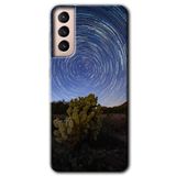 MRCİLETİSİMmrc-7755 Eclipse Sky Kılıf HD Desen Baskılı Arka Kapak Samsung Galaxy S21 Plus ile uyumlu