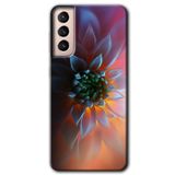 MRCİLETİSİMmrc-7862 Çiçek Motif Kılıf HD Desen Baskılı Arka Kapak Samsung Galaxy S21 Plus ile uyumlu