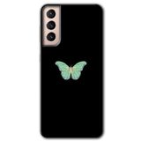 MRCİLETİSİMmrc-7893 Butterfly Tree Kılıf HD Desen Baskılı Arka Kapak Samsung Galaxy S21 Plus ile uyumlu