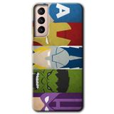 MRCİLETİSİMmrc-7942 Avengers Kılıf HD Desen Baskılı Arka Kapak Samsung Galaxy S21 Plus ile uyumlu