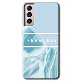 MRCİLETİSİMmrc-7970 Fearless Kılıf HD Desen Baskılı Arka Kapak Samsung Galaxy S21 Plus ile uyumlu
