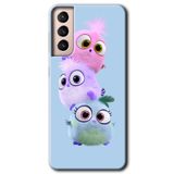 MRCİLETİSİMmrc-8156 Puffy Kılıf HD Desen Baskılı Arka Kapak Samsung Galaxy S21 Plus ile uyumlu