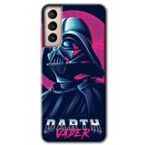 MRCİLETİSİMmrc-8213 Darth Vader Kılıf HD Desen Baskılı Arka Kapak Samsung Galaxy S21 Plus ile uyumlu
