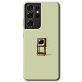 MRCİLETİSİMmrc-9082 Retro Kılıf HD Desen Baskılı Arka Kapak Samsung Galaxy S21 Ultra ile uyumlu