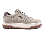 Mrcomen M22492 Hakiki Süet Deri ve Kanvas Bej Renk Erkek Sneaker Ayakkabı