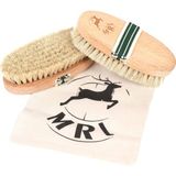 Mrl %100 Doğal At Kılı Selülit Fırçası - Yeşil - Beyaz