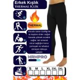 Mrmpro Erkek Siyah Termal İçlik – Peluş Polarlı Kışlık Sıcak Tutucu Ve Dayanıklı