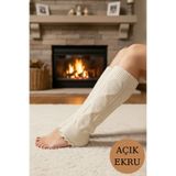 mrmpro Kadın Tozluk Kışlık Termal Ayak Bileği Koruyucu | Yumuşak Triko Örgü/ Baldır Isıtıcı / Leg Warmer