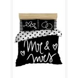 Mr&Mrs Cift Kisilik Nevresim Takimi