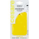Mr&Mrs Fragrance Cesare Kart - Oto Araç Kokusu, Asma Kart Kokusu - Vanilla - Yellow – Vanilla