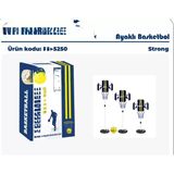 Mrs- 5250 Sarı Lacivert Basketbol Potası -548484 - Çok Renkli