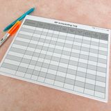 Mrs. D's Corner IEP Scheduling & Due Date Log Notepad for Special Education Teachers - Caseload Management Organizer for SPED Compliance | 50 Pages 8.5"x11" | [Flexibound] [Flexibound]